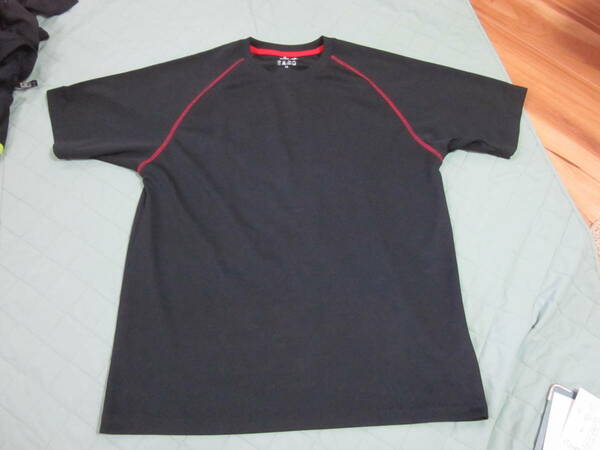 FireFox～ファイヤーフォックス 黒いメンズ半袖Tシャツ XLサイズ