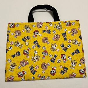 レッスンバッグ 柄 ハンドメイド レッスンバック 絵本バッグ パウパトロール