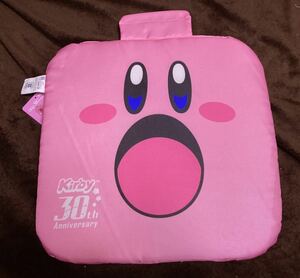 【限定品】新品 カービィ 30周年 アベイル コラボ 公式 グッズ カーシートクッション クッション 任天堂 Kirby 両面デザイン a