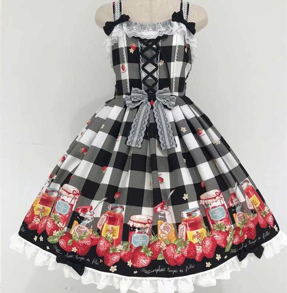 ロリータ ファンション ジャンパースカート JSK