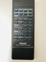 TEAC CD/カセットレコーダー USB接続対応 シルバー AD-RW900-S ジャンク品_画像9