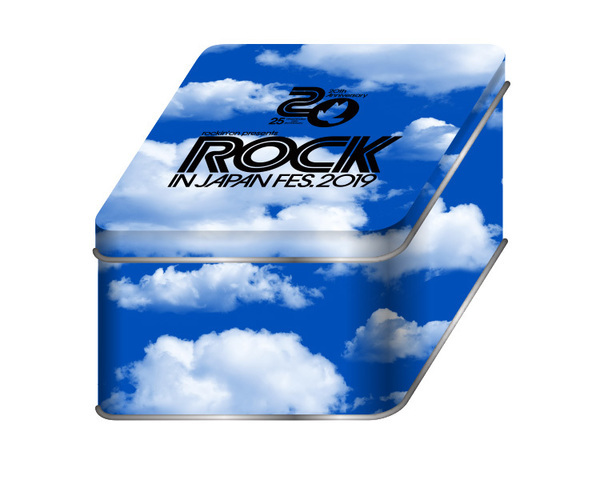 RIJF20周年メモリアル缶／ROCK IN JAPAN 2019／ロッキン／ロックインジャパン2019