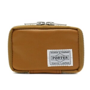 【新品未使用】PORTER キーケース キャメル
