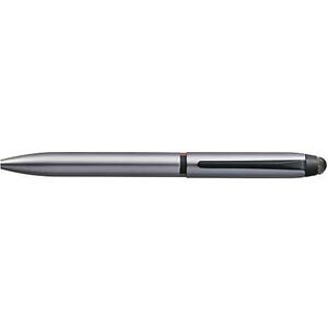 三菱鉛筆 3色ボールペン&タッチペン ジェットストリームスタイラス シルバー SXE3T18005P26