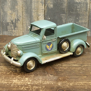  Vintage car US air force truck tin plate / american miscellaneous goods Setagaya base Vintage garage 