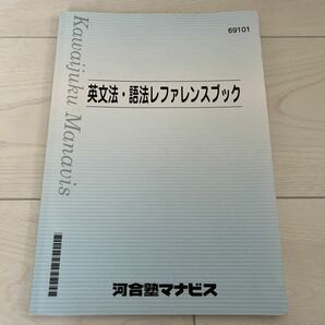 英文法・語法レファレンスブック/河合塾マナビス 大学受験　英語