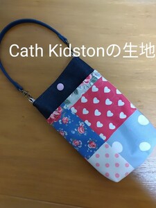 ハンドメイド 大き目 スマホポーチ 斜め掛けバッグ バッグインバッグ Cath Kidston