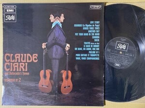 試聴 仏産ギタージャズ Claude Ciari クロード チアリ Volume 2 LP Jacque Tati Trafic- Paul McCartney Another Day カバー サバービア