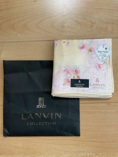 LANVIN 大判ハンカチ