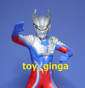 ビッグサイズソフビ ウルトラマンゼロ 中古品　バンプレスト製　アミューズメント専用景品