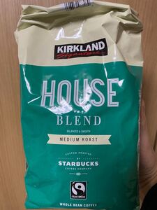 カークランドシグネチャー スターバックス ハウスブレンド コーヒー (豆) 907g STARBUCKS Roast House