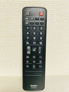 【除菌済み】Uniden RM-E23 DTH11用リモコン 地上デジタルチューナー用リモコン ユニデン