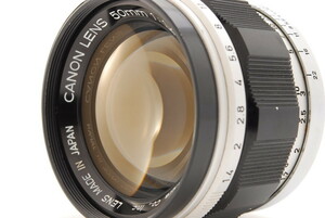 【美品】Canon 50mm F/1.4 LTM Leica #19 キヤノン ライカ 19@me