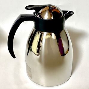 ピーコック ステンレス製魔法瓶ハンディポット ブライトシルバー仕上げ 1.1L AHT-100新品 保温保冷 両用 卓上ポット広口