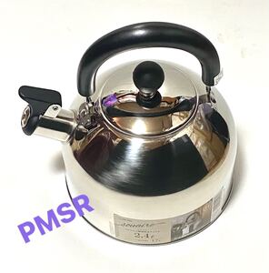 パール金属 沸騰したら音でお知らせ♪ IH対応 ステンレス笛吹きケットル 2.4L(適正容量1.7L) ソアール HB-5996
