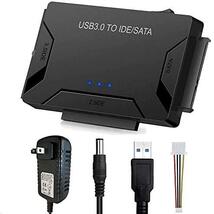 sata-ide usb変換アダプター 3.5インチ/2.5インチ HDD SSD SATA IDE USB変換ケーブル usb ide sata 変換アダプタ 光学ドライブ_画像1