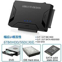 sata-ide usb変換アダプター 3.5インチ/2.5インチ HDD SSD SATA IDE USB変換ケーブル usb ide sata 変換アダプタ 光学ドライブ_画像5