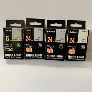 CASIO カシオ NAME LAND ネームランド 4つセット