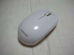 ◆中古品 東芝 TOSHIBA ワイヤレスマウス M7211WH◆ホワイト レーザー