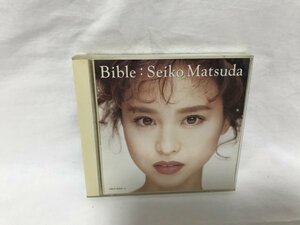 CD 松田聖子　Bible　 ( 2枚組 ) / 青いサンゴ礁/夏の扉/赤いスイートピー/SWEET MEMORIES C241