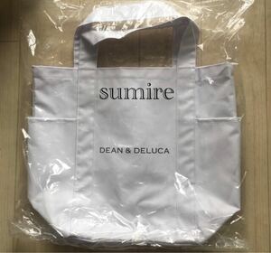 DEAN&DELUCA 新品 マーケットトートバッグ 完売品 ホワイト Lサイズ 正規品 ディーンアンドデルーカ