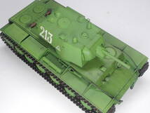 （完成品・模型）１/４８　ソビエト重戦車KV-１_画像10