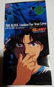 231024●中古シングルCD●justice for true love/THE ALFEE●1999年●平成8㎝シングル