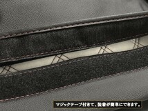 いすゞ NEW ギガ シートカバー 車種専用 NEW ギガ内装 トラック用シートカバー デコトラ 汚れ防止 運転席のみ ブラックステッチ_画像6