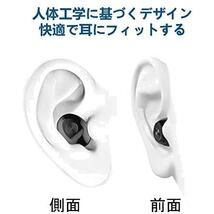 Bluetooth5.0 ミニイヤホン ワイヤレス ヘッドセット 小型 軽量 マイク付き 片耳 USBマグネット充電式 日本語マニュアル 長時_画像3
