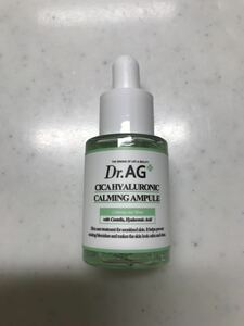 ★ Dr.AG ドクターエイジ シカ ヒアルロニック カーミング アンプル 30ml★