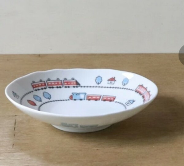 日本製　コトコト列車　カレー皿　子供用サイズ