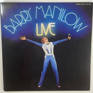 8792 ★美盤 BARRY MANILOW/LIVE ２枚組