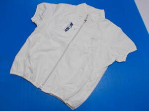 *[PRINCE] short sleeves full Zip wear -W/M ivory 