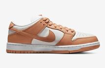 28.5㎝ NIKE SB DUNK LOW PRO ISO LIGHT COGNAC Orange Labelナイキ スニーカー エスビー ダンク ロー プロ ライト コニャック 新品 無料_画像5