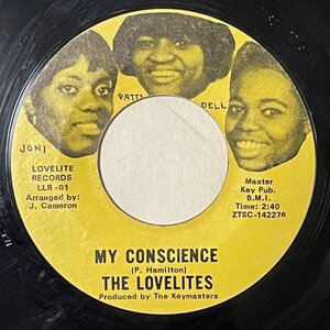 The Lovelites - My Conscience - Lovelite ■ soul 45