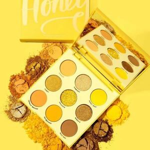 日本未上陸 COLOURPOP イエロー系アイシャドウパレット