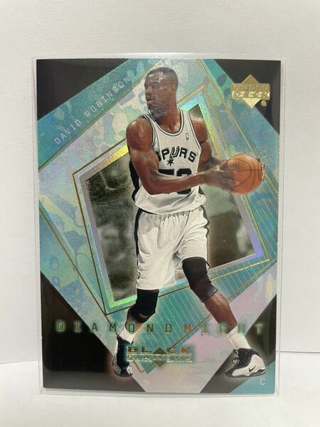 NBAカード　デビット・ロビンソン　DAVID ROBINSON BLACK DIAMOND DIAMOND MIGHT UPPER DECK 【DM7】