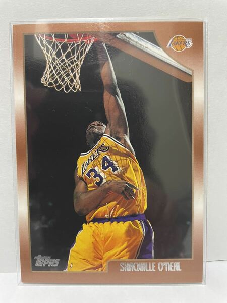 NBAカード　シャキール・オニール　SHAQUILLE O’NEAL TOPPS 1999 【レイカーズ時代】