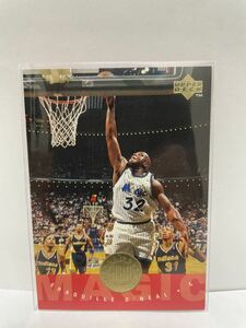 NBAカード　シャキール・オニール　SHAQUILLE O’NEAL ALL NBA SECOND TEAM UPPER DECK 1995【マジック時代】