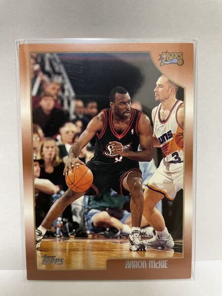 NBAカード アーロン・マッキー AARON McKIE TOPPS 1999 【シクサーズ時代】