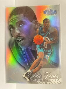 NBAカード　エディー・ジョーンズ　EDDIE JONES FLAIR SHOWCASE POWER FLEER’98-‘99 SHOWDOWN 【ホーネッツ時代】