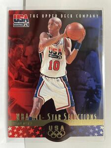 NBAカード　レジー・ミラー　REGGIE MILLER USA BASKETBALL NBA ALL-STAR SELECTION S UPPER DECK 1996