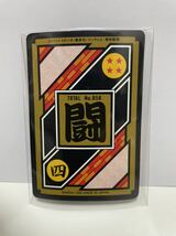 ドラゴンボールZ カードダス 212 孫悟飯　DP3400 極　TOTAL No.858 闘　BANDAI 1995 DRAGONBALL Z 【キラカード】_画像2