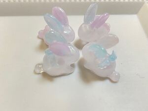うさぎ レジン ハンドメイド パーツ パーツ