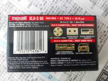maxell マクセル XL II-S 60 カセットテープ 未開封 55個セット_画像4