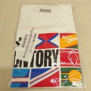 0420432a【メ便】サントリー ジンフィズ・ジントニック Jリーグ Tシャツ】長期保管品/ノベルティ/SUNTORY COCKTAIL/サイズ表記なしの画像1