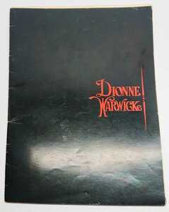 ディオンヌ・ワーウィック コンサートパンフレット チケット アルバムチラシ Dionne Warwick