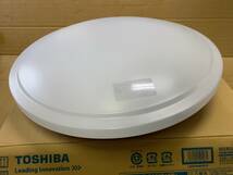 未使用★6畳★LEDシーリングライト ホワイト 昼白色★5000K 3200lm 32W 直径50cm★東芝/TOSHIBA★LEDH1080WLD★リモコン欠品 取扱説明書付_画像1