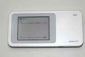 ★au Speed Wi-Fi NEXT HWD31MWA ホワイト 判定〇　モバイルルーター