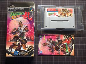 SFC ラッシング・ビート乱 複製都市 スーパーファミコン 箱・説明書付き